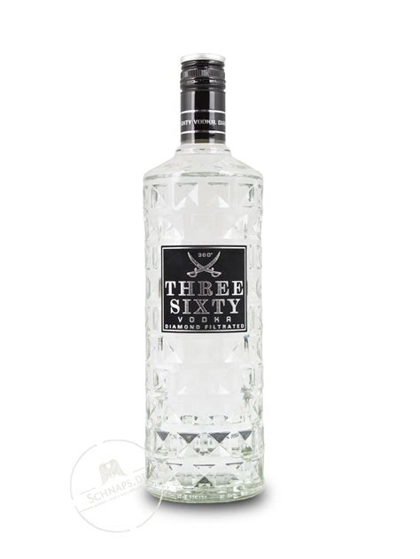 Three Sixty Vodka 37,5 % 1,0L - TrinkKontor Shop @Schnaps.de