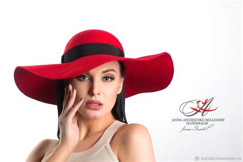 Широкополая женская шляпа флоппи с черной лентой в интернет-магазине ...