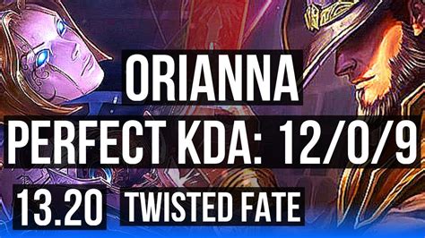 Orianna Vs Twisted Fate Mid Legendary Games Kr