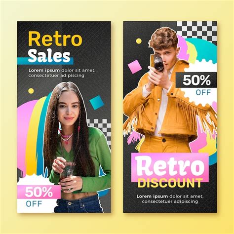 Free Vector Advertising Banner Design Template