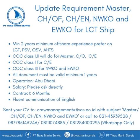 Tivas Marin Servis on LinkedIn: #indonesianmanningagency # ...