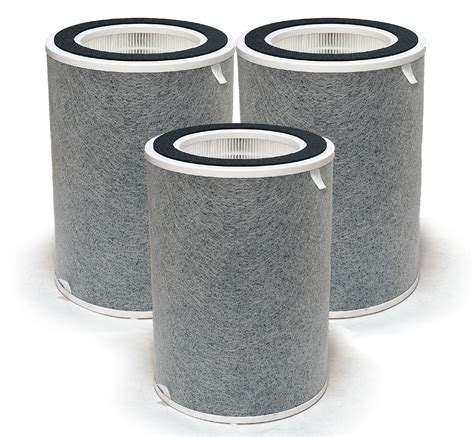 Nispira Hp201 Hp202 3 In 1 True Hepa Activated Carbon Filter