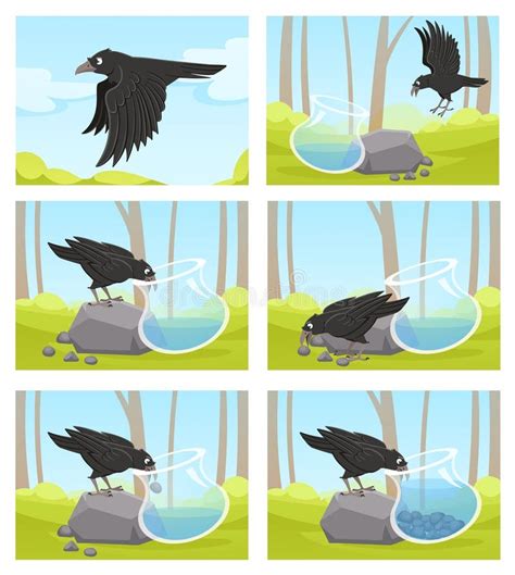 Thirsty Crow Stock Illustrations – 7 Thirsty Crow Stock Illustrations ...