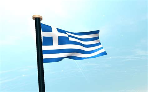 Греческие флаги в картинках, в рисунках и фотографиях