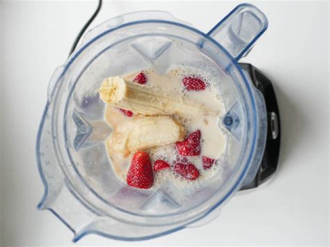 Healthy Strawberry Banana Milkshake Creative Nourish