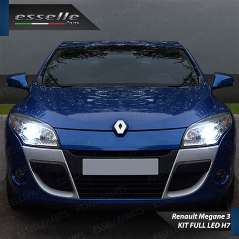 KIT FARI FULL LED RENAULT MEGANE 3 III ANABBAGLIANTI H7 ABBAGLIANTI