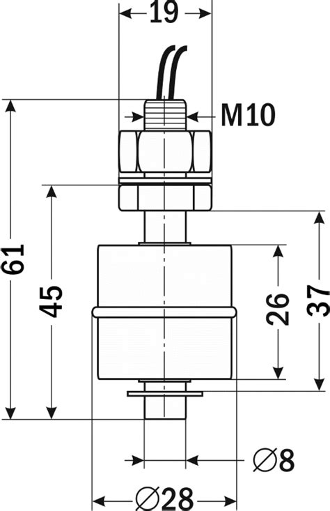 ПДУ-Н101-45-Н поплавковый датчик уровня