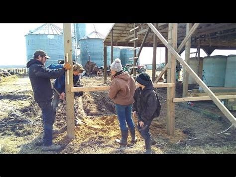 Building a Barn | Acres of Clay Homestead - YouTube