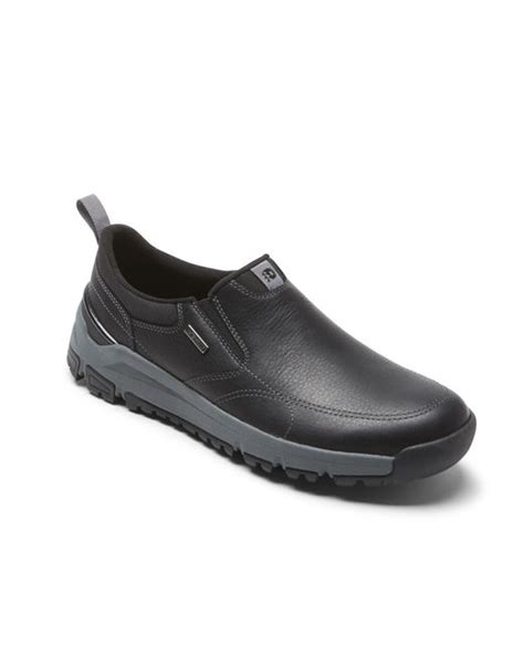 Rockport Dunham Mens Glastonbury Slip-on – Waterproof Shoes - Size 8 4e ...