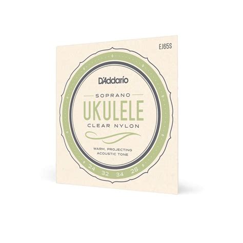 D Addario Pro Arte EJ65S Cuerdas Ukelele Soprano Blupoint Music