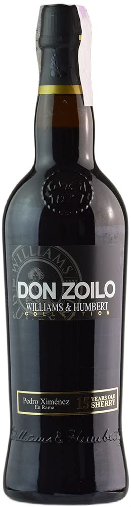 Williams Humbert Don Zoilo Pedro Ximenez 15 Yo Sherry 59 OFF