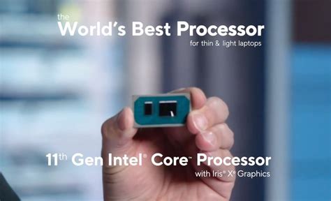 Intel Ecco Le Cpu Tiger Lake E I Prodotti Evo Channelcity It