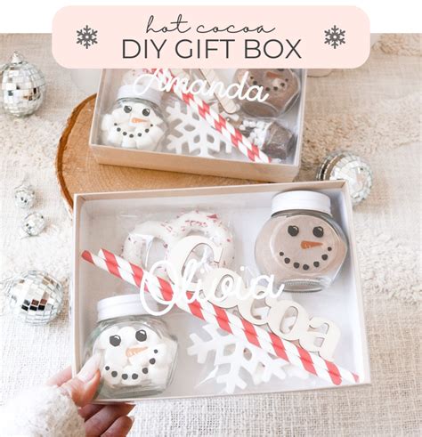 Crafting Holiday Magic Diy Hot Cocoa Gift Box Wedding Favorites
