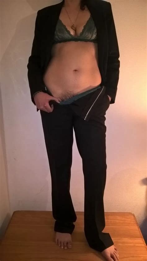 My Beautiful Hairy Wife In Suit And Green Lingerie 17 Nude Pics XHamster