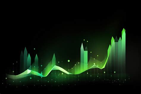 Premium Photo Sideways Movement Bar Chart Graph