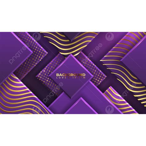 Purple Gold Pattern Background