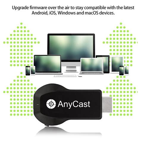 AnyCast M100 Wireless 4K Media Dongle WiFi Display Receiver - Share ...