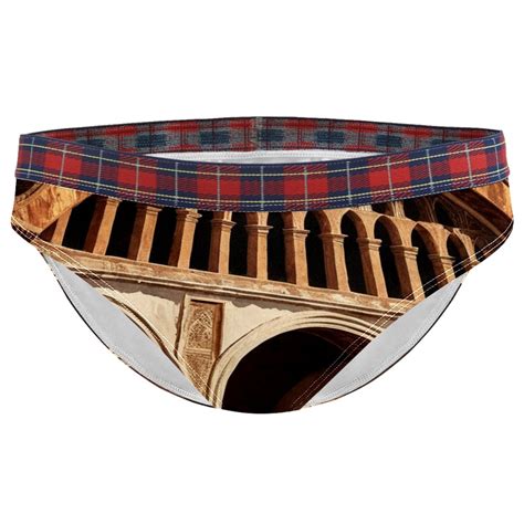 Brief Underwear Bikini Panties For Women Bikini Underwear S Retro Indian Architecture Walmart