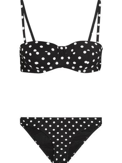 Dolce Gabbana Polka Dot Underwired Bikini NET A PORTER