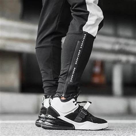 Осенние мужские брюки для бега, мужские спортивные брюки-карандаш ...