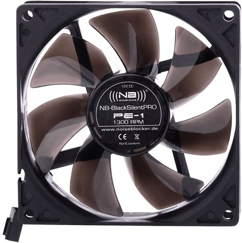 NOISEBLOCK PE1: Noiseblocker BlackSilent Pro Fan PE-1, 92 mm bei ...
