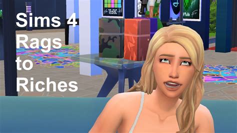 Sims Rags To Riches Part Geek Con Youtube