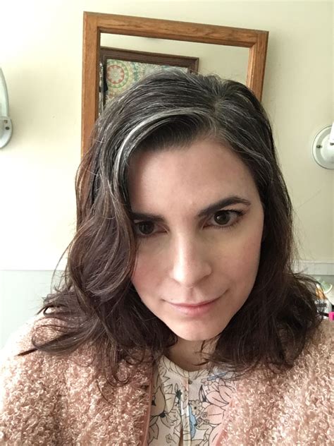 Silver stripe! Loving my new stripe. :) (photo of Jennifer Omand