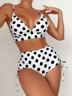 Yellow Polka Dot Bikini