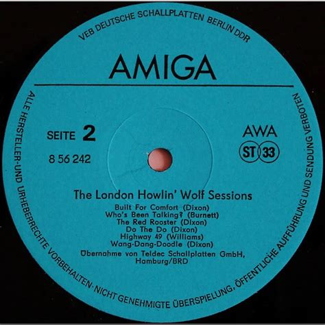 Howlin Wolf The London Howlin Wolf Sessions Vinyl Lp 1987 Gdr Reissue Hhv