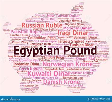 Egyptian Pound Symbol And Red Arrow Stock Image | CartoonDealer.com ...