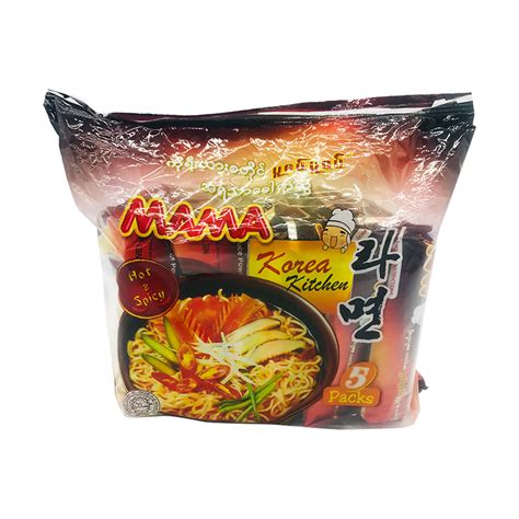 Mama Instant Noodle Korea Kitchen Hot Spicy S G