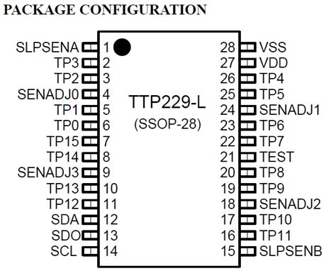 LogicNeed | TTP229-LSF 16 Keys or 8 Keys Touch Pad Detector IC