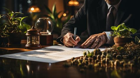 premium ai image businessman engaged  finances  calculations