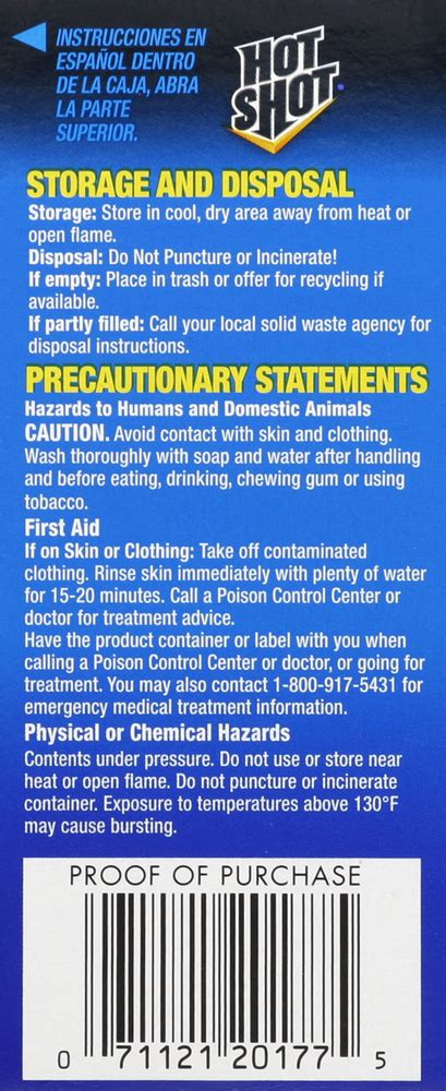 Hot Shot No Mess Fogger With Odor Neutralizer Planogram Left