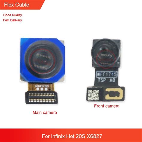 Original Front Camera For Infinix Hot S X Main Facing Camera Module Flex Cable Shopee