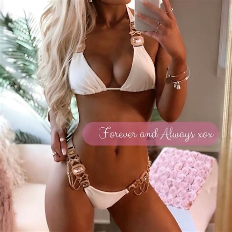 Rhinestone Bikini Etsy