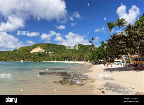 Marimegmeg Beach El Nido Bacuit Bay Palawan Philippines Stock Photo