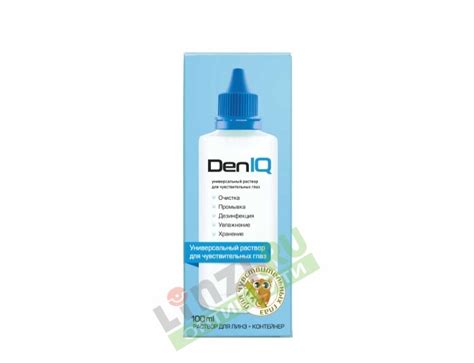 Раствор DenIQ (100 мл) купить в интернет-магазине "Линзы.ру". Выгодные ...