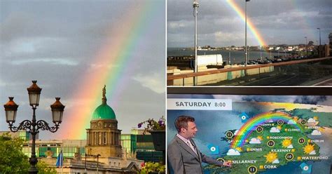 Ireland Gay Marriage Vote Rainbows Over Dublin As Country Becomes First To Permit Same Sex