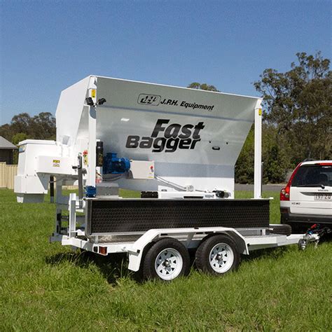 bagger hd semi auto bagger jph equipment compost turners bagging