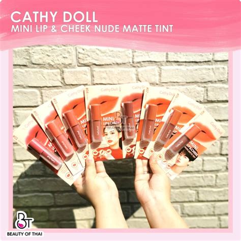 Jual Cathy Doll Mini Lip Cheek Nude Matte Tint Di Lapak Beautyofthai