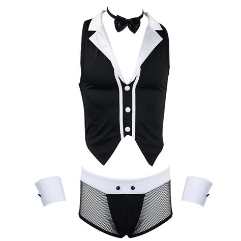 Sexy Mens Maid Coustume Lingerie Boxer Brief Underwear Set Gentlemen Halloween EBay