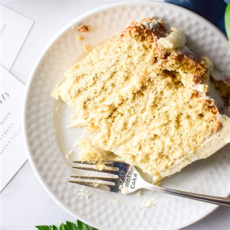 Naked Vanilla Cake Simple Everyday Recipes