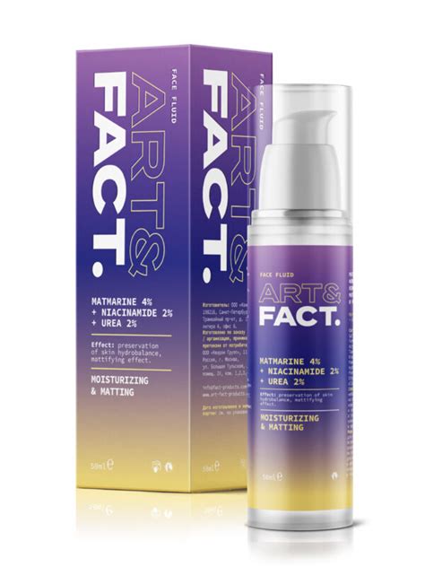 Матирующий и увлажняющий флюид для лица для жирной кожи с комплексом ...