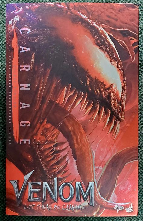 Hot Toys Marvel Venom Let There Be Carnage Deluxe Carnage Scale Figure The Toys Time Forgot
