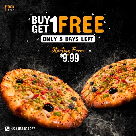 Buy One Get One Free Pizza