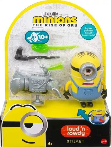 Figura Minions Barulhento Stuart Mattel