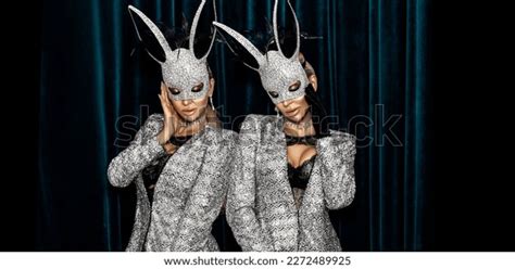Sexy Blonde Woman Dressed Easter Bunny Stock Photo 2272489925 Shutterstock