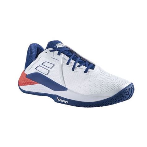 Babolat Propulse Fury All Court Mens Tennis Shoe White Estate Blue