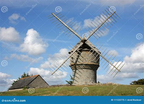 Historic Windmill Stock Image Image Of Field Mill Summer 11123775